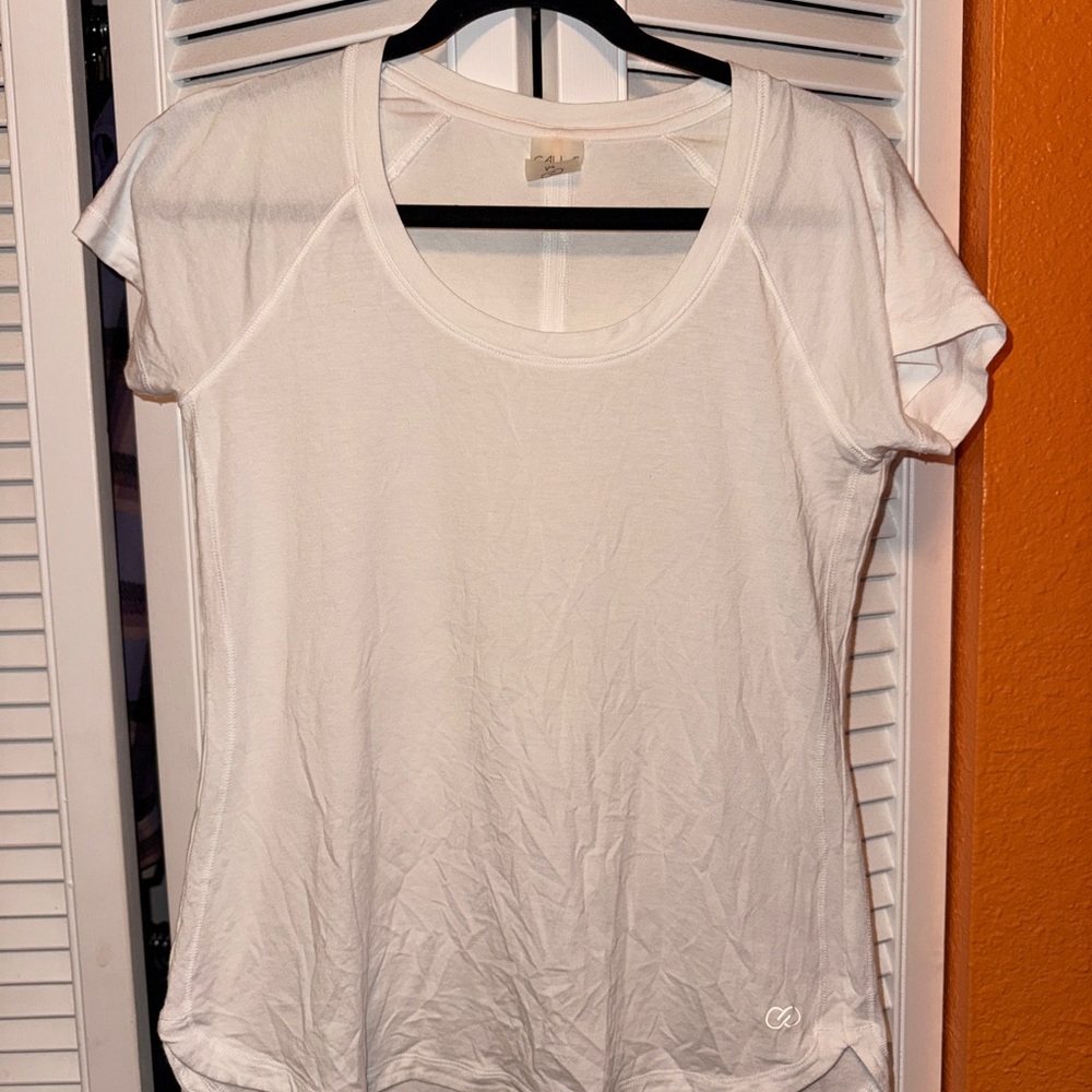 CALIA by Carrie Underwood Soft White Short Sleeve Tee